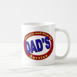 Ophalen en leveren van pap koffiemok