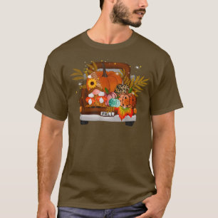 ophaling Vrachtwagen Grafische Herfst Autumn Vrou T-shirt