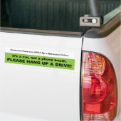 Ophangen en station II Bumpersticker (Op Truck)