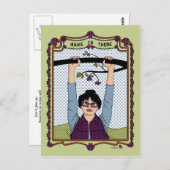 Ophangen in Daar_A_ Briefkaart (Voorkant / Achterkant)