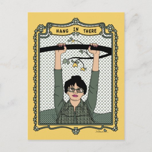 Ophangen in Daar_C_ Briefkaart (Voorkant)