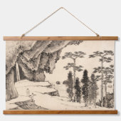 Ophangtapijt oosterlandschap hangend wandkleed (Voorkant)