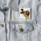 Opheldering Vierkante Button 5,1 Cm (In situ)