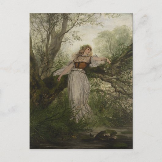 Ophelia Art par Victor Müller Carte postale (Devant)