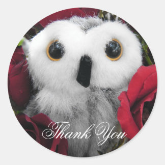 Ophelia & de  Rozen - Dank u Ronde Sticker