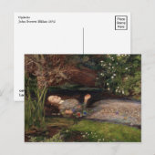 Ophelia door John Everett Millais Briefkaart (Voorkant / Achterkant)