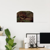 Ophelia door John Everett Millais Poster (Thuiskantoor)