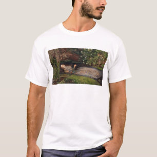 Ophelia door John Everett Millais T-shirt