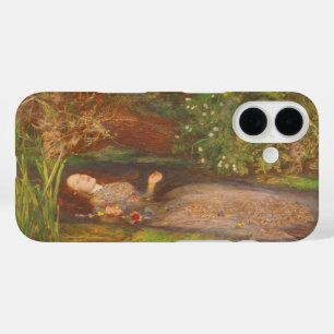 Ophelia door Millais,  Victoriaans Kunst iPhone 16 Hoesje