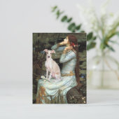 Ophelia - Italiaanse windhond 5 Briefkaart (Staand voorkant)