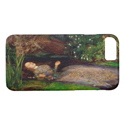 Ophelia, John Everett Millais, 1851-1852 Case-Mate iPhone Case (Achterkant (Horizontaal))