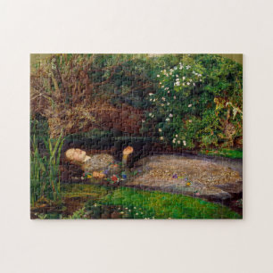 Ophelia, John Everett Millais, 1851-1852 Legpuzzel