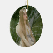 Ophelia (olie op canvas) keramisch ornament (Rechts)