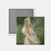 Ophelia (olie op canvas) magneet (Voorkant / Achterkant)