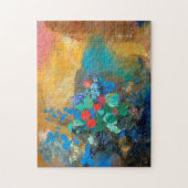 Ophelia onder de Flowers, Redon Legpuzzel (Verticaal)