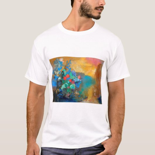 Ophelia onder de Flowers, Redon T-shirt (Voorkant)