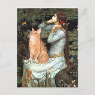 Ophelia - Oranje tabbykat 46 Briefkaart