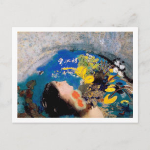 Ophelia, Redon Briefkaart