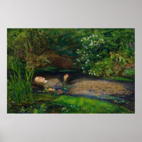 Ophelia van John Everett Millais