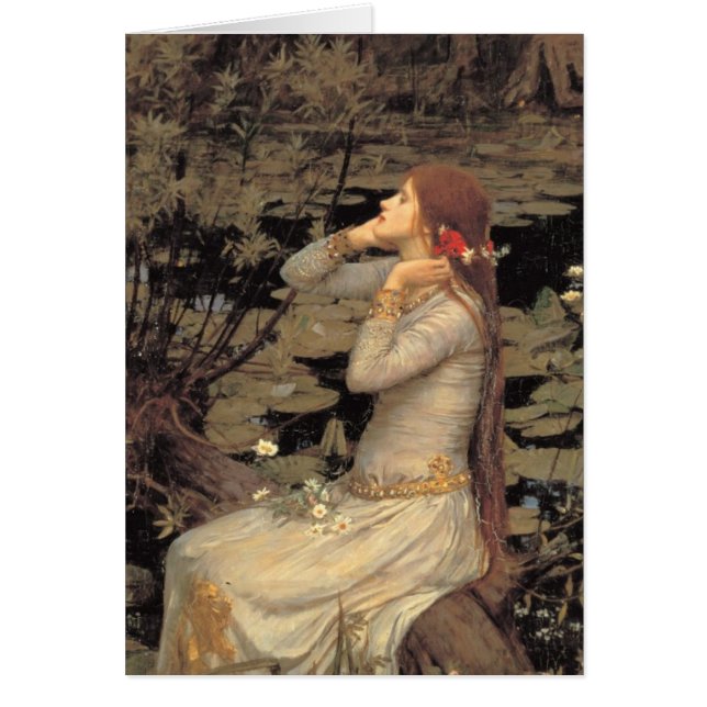 Ophélie avec cheveux rouges en continu (Devant)