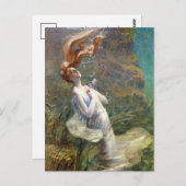 Ophelie | Paul Steck Briefkaart (Voorkant / Achterkant)