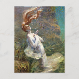 Ophelie   Paul Steck Briefkaart