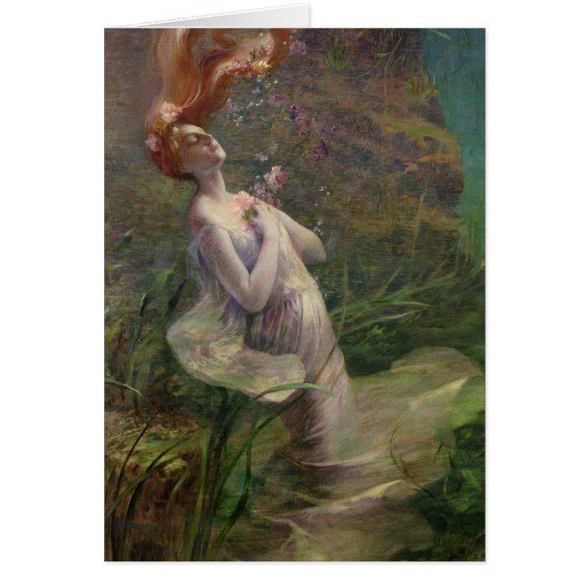 Ophélie se noyant, 1895 (Devant)