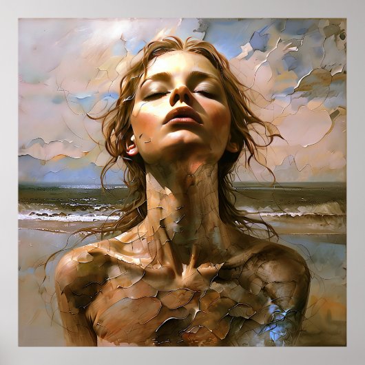 "Ophira" Fragmenten van het Zee Poster (Voorkant)