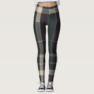 ophisticeerde tartan leggings