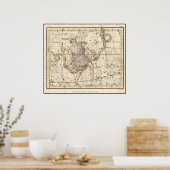  Ophiuchus Constellation Zodiac Print (Keuken)
