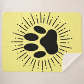 Ophoppen en zonnescherm met  stijl sherpa deken (Voorkant (horizontaal))