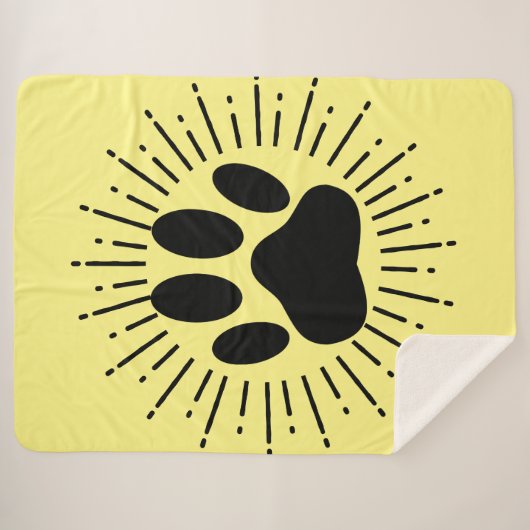 Ophoppen en zonnescherm met  stijl sherpa deken (Voorkant (horizontaal))