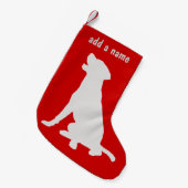 Ophouden van labrador Retriever Kleine Kerstsok (Voorkant (Hangend))