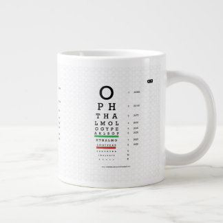 Ophtalmologie Perles d'acuité visuelle Mug