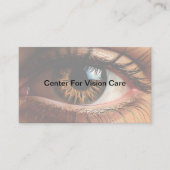 Ophtalmologie Soins de vision Cartes de rendez-vou (Devant)