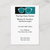 Ophtalmologue Médicale Carte de visite de rendez-v (Devant)