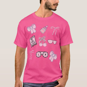 Ophthalmic Tech Coquette Bow Optometrie Girly Opht T-shirt