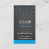 Ophthalmologist Visitekaartje (Achterkant)