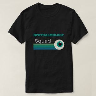 Ophthalmology Squad met  zonsondergang en ogen T-shirt