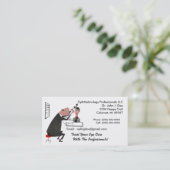 Ophthamologie Docteur Oeil Retro Style Carte de vi (Debout devant)