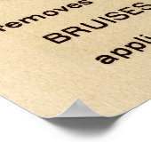 OPIATE PAIN KILLER PATENT MEDICINE POSTER (Hoek)