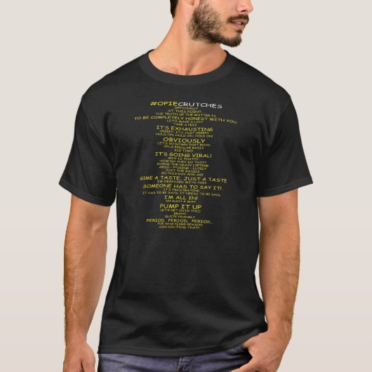 Opie Crutches T-Shirt (Voorkant)