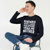 Opinie Sarcasme T-shirt