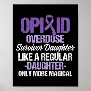 Opioïde Overdosis Bewustzijn Warrior Overlevende 6 Poster