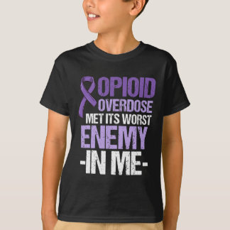 Opioïde Overdosis Bewustzijn Warrior Overlevende 7 T-shirt