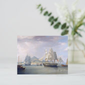 Opium Clipper Schepen 1824 Briefkaart (Staand voorkant)