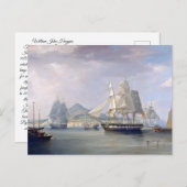 Opium Clipper Schepen 1824 Briefkaart (Voorkant / Achterkant)