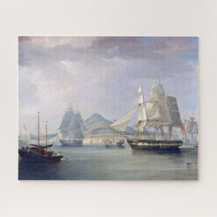 Opium Clipper Schepen 1824 Legpuzzel