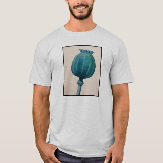 Opium Poppy2 T-shirt (Voorkant)