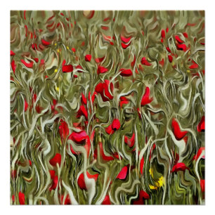 Opium van de mazen, surrealistisch perfect poster